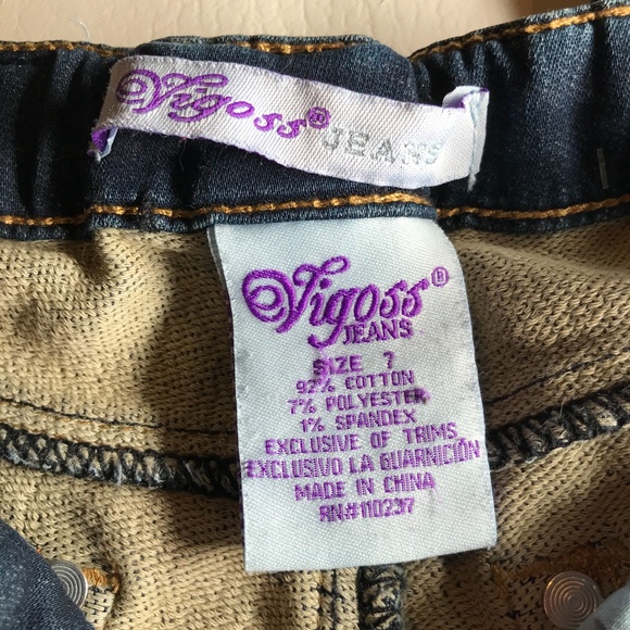 Vigoss Girls Denim Jeans - Picture 9 of 11